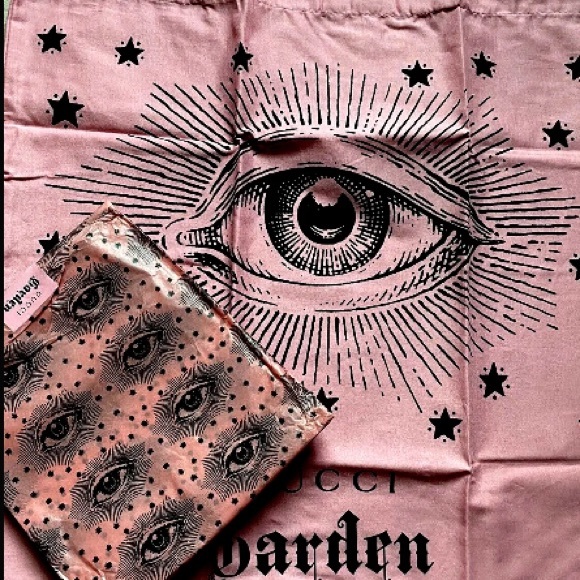 🌟Pink Gucci Garden Tote, Notebook and Bag Bundle - Picture 4 of 5